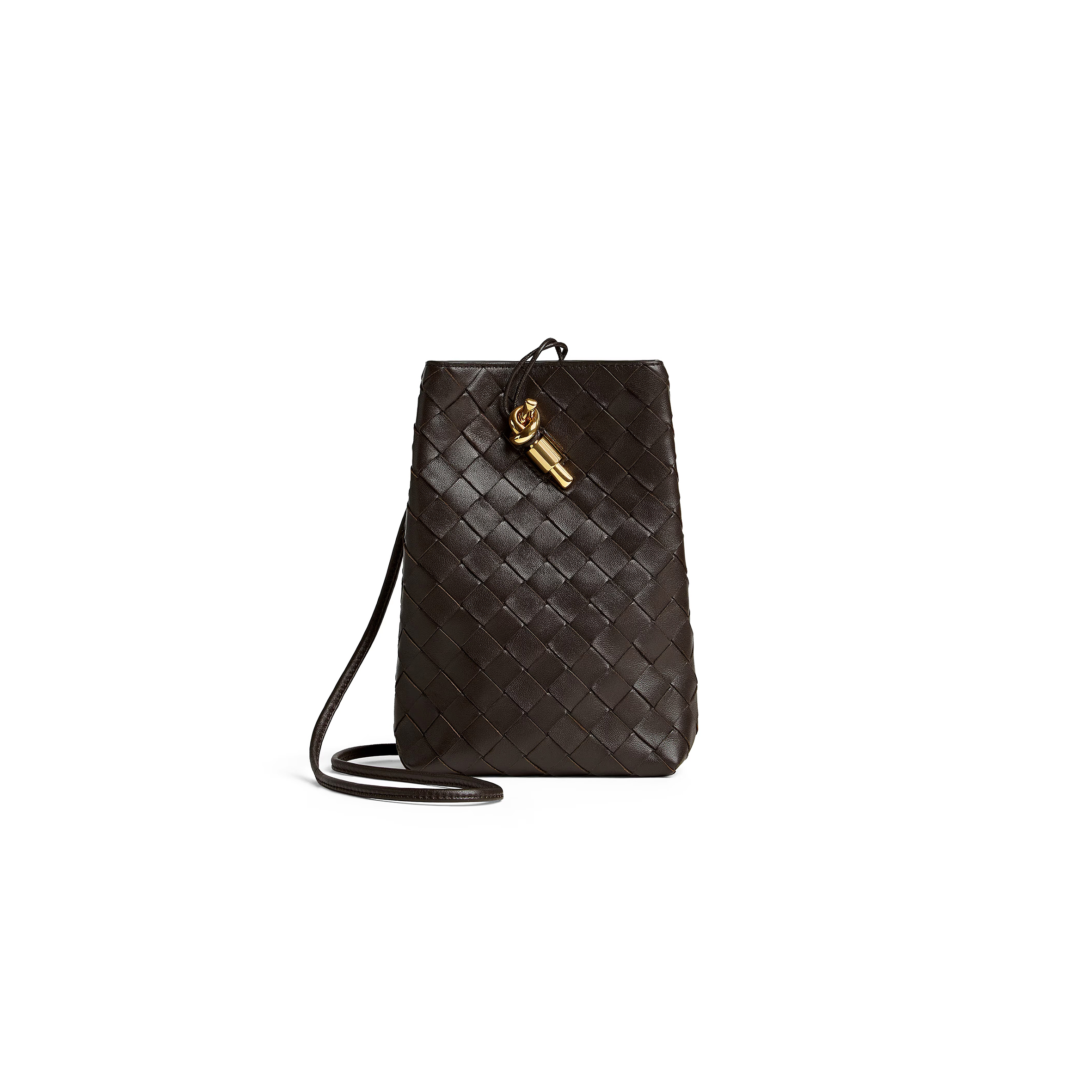 BOTTEGA VENETA ANDIAMO PHONE POUCH 843890 (21.5*14*7cm)